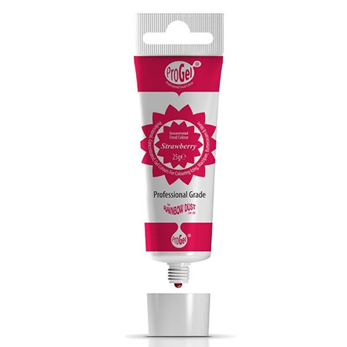 Rainbow Dust Progel Food Colour Strawberry 25g