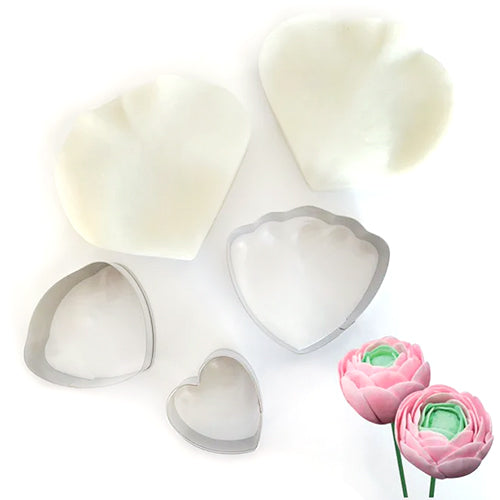 Ranunculus Flower Cutter Veiner Set
