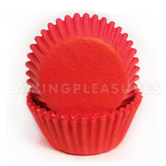 Red Mini Baking Cups 65pcs