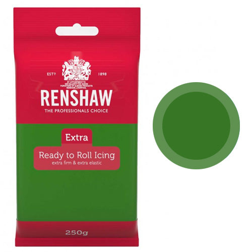 Renshaw Extra Green Icing Fondant 250g