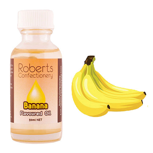 Roberts Banana Flavoured Oil 30ml