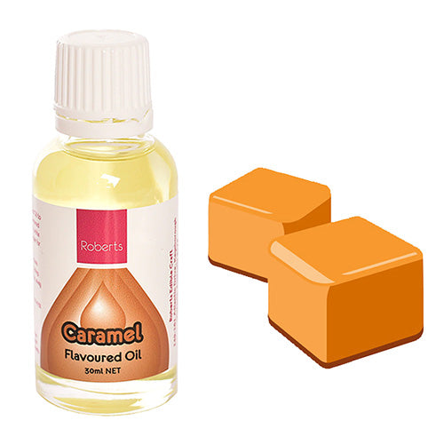 Roberts Caramel Flavoured Oil 30ml