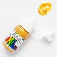 Rolkem Gel Lustre Paint Aztech Gold 15ml