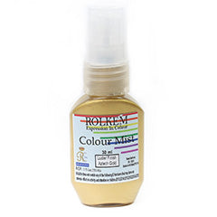 Rolkem Mist Luster Edible Paint Squirt Spray AZTECH GOLD 30ml