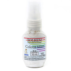 Rolkem Mist Luster Edible Paint Squirt Spray PEARL WHITE 30ml