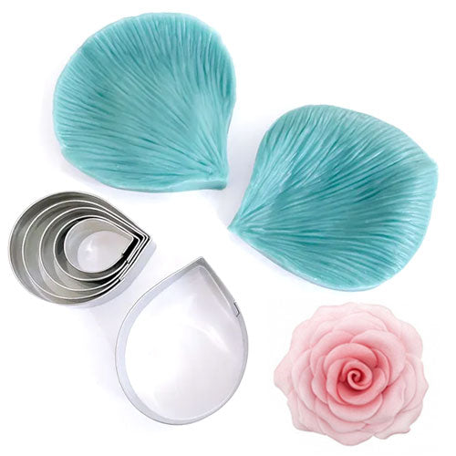 Rose Flower Cutter Veiner Set