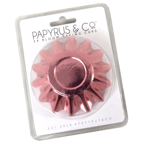 Bloom Baking Cups Rose Gold 24pcs
