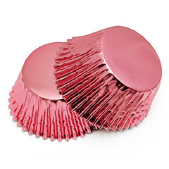 Rose Pink Foil Mini Baking Cups (#360) 240pcs