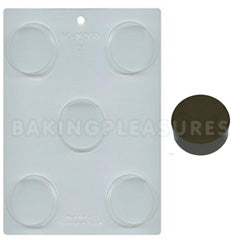 Round Cookie Chocolate Mould