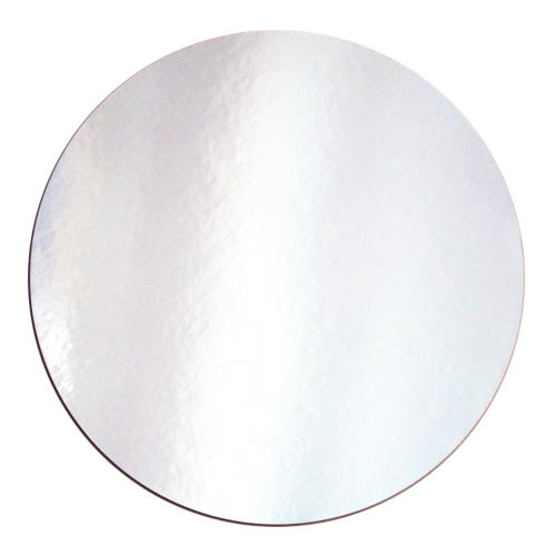 Round Silver Cardboard Cake Board 9 Inch 5pcs