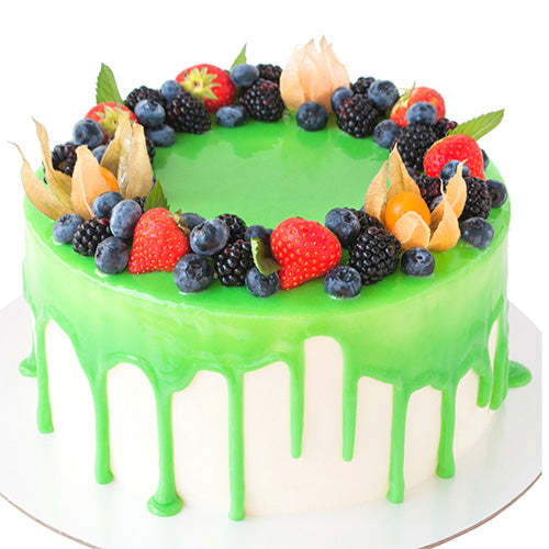 Satin Ice Glitter Glaze LIME 250g