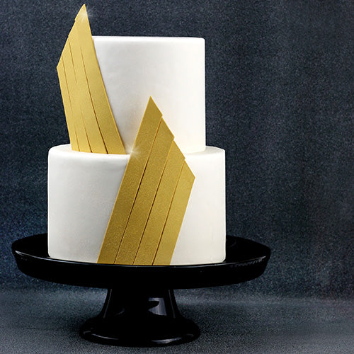 Satin Ice RTR Fondant Icing Gold Shimmer/Vanilla 910g