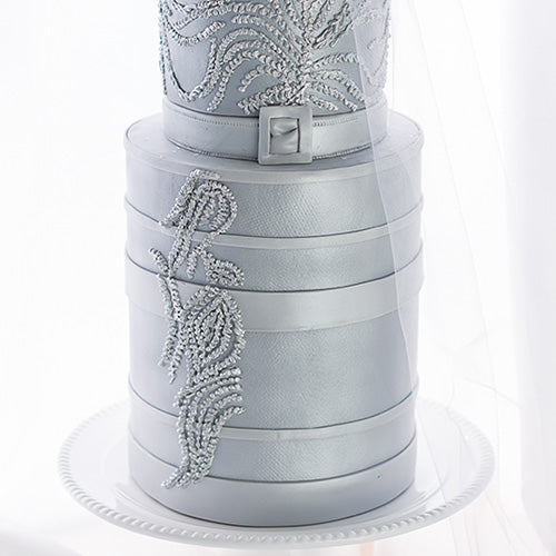 Satin Ice RTR Fondant Icing Silver Shimmer/Vanilla 125g