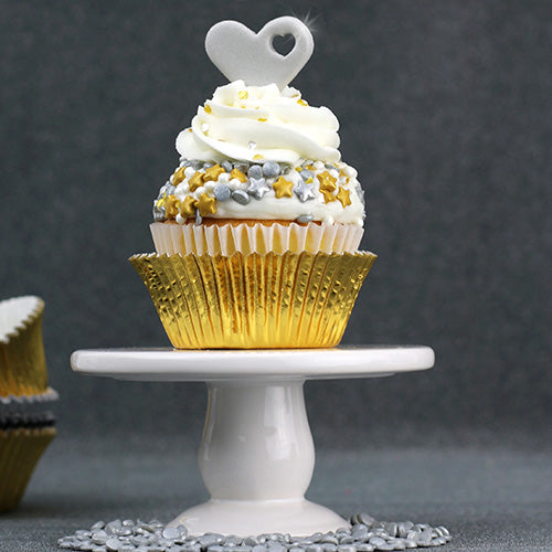 Satin Ice RTR Fondant Icing Silver Shimmer/Vanilla 910g