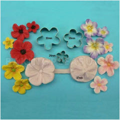 Sculptured Blossom Cutter & Veiner Set