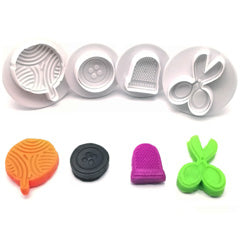 Sewing Plunger Cutters Set 4pcs