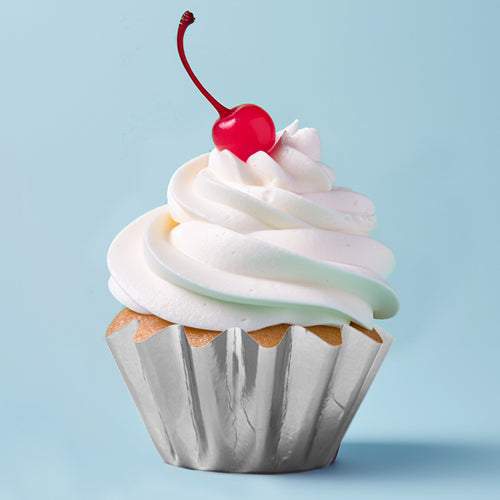 Bloom Baking Cups Silver 25pcs