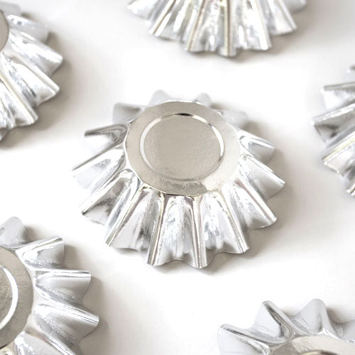 Bloom Baking Cups Silver 25pcs