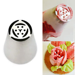Medium Six Petal Tulip Piping Tip N01