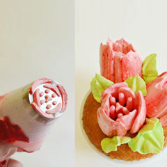 Medium Six Petal Tulip Piping Tip N01