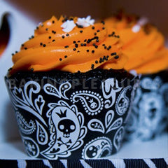 Skulls & Crossbones Cupcake Wrappers 12pcs