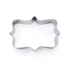 Small Plaque Stainless Steel Cookie Cutter