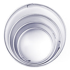 Small Round Cutters 4pcs