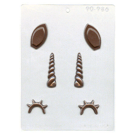 Small Unicorn Assortment Chocolate Mould