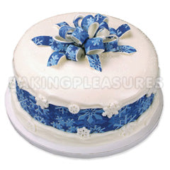 Snowflake Designer Edible Image 3 Strips