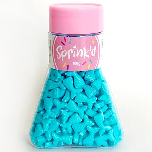 Sprinkd Blue Mermaid Tail Sprinkles 100g