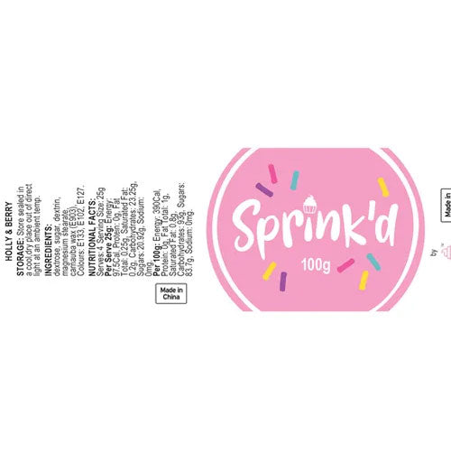 SPRINK'D | HOLLY & BERRY | 60G