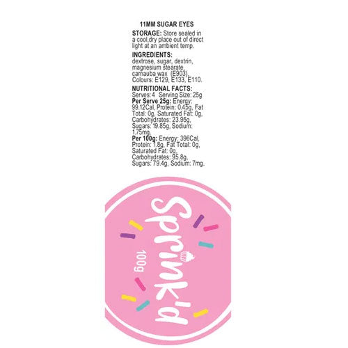 SPRINK'D | SUGAR EYES | 11MM | 60G