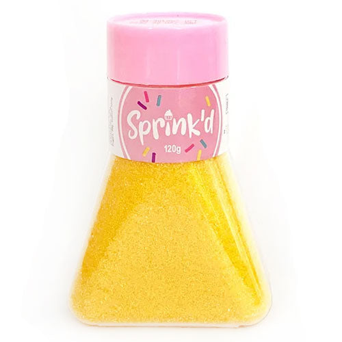 Sprinkd Sanding Sugar Yellow 120g