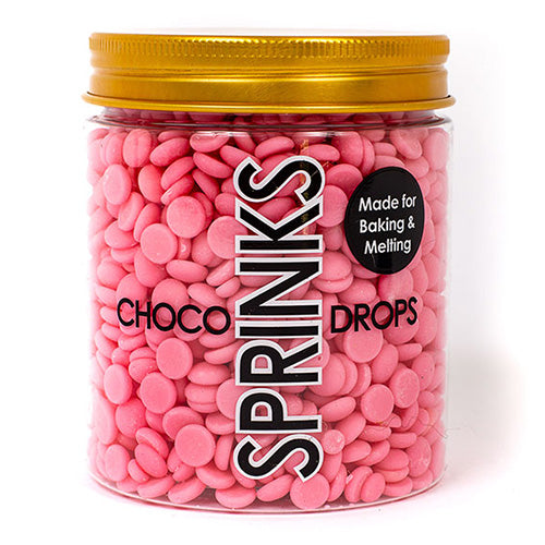 Sprinks Choco Drops Pink 200g