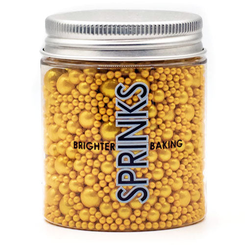 Sprinks Gold Bubble Bubble Sprinkles 75g