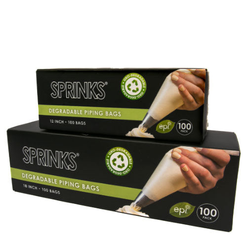 BULK OXO Biodegradable Disposable Piping Bags 12" 100pcs