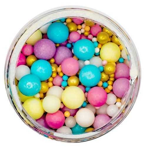 Sprinks Pastel & Gold Bubble Bubble Sprinkles 75g