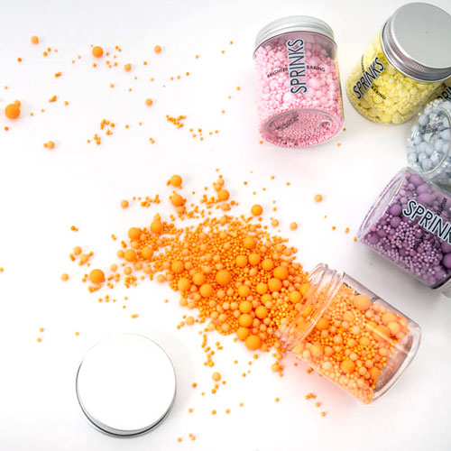 Sprinks Pastel Peach Bubble Bubble Sprinkles 65g