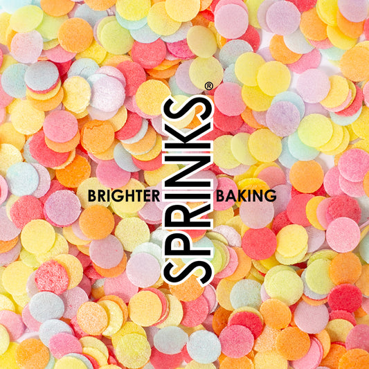 Sprinks Rainbow Confetti Edible Wafer Decorations 9g