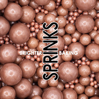 Sprinks Rose Gold Bubble Bubble Sprinkles 75g