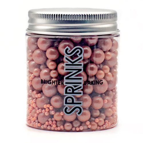 Sprinks Rose Gold Bubble Bubble Sprinkles 75g