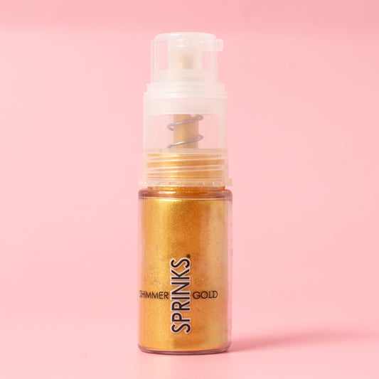 Sprinks Shimmer Dust Pump Spray Gold