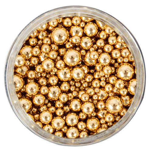 Sprinks Shiny Gold Bubble Bubble Sprinkles 65g