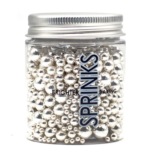 Sprinks Silver Bubble Bubble Sprinkles 75g