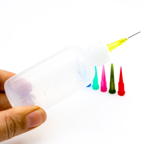 Small Squeeze Bottle 50cc with 6 Nozzles