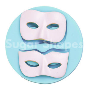 Sugar Shapes Masquerade Mask Silicone Mould