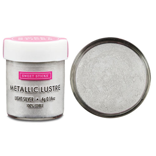 Sweet Sticks Metallic Lustre Dust Light Silver 4g