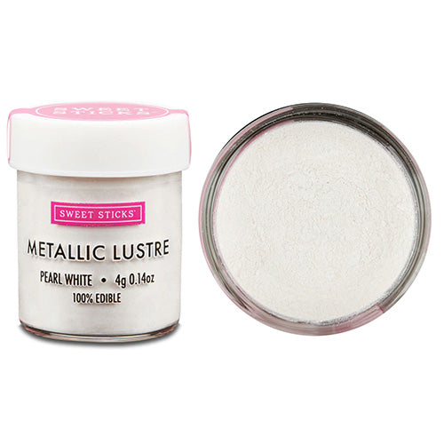 Sweet Sticks Metallic Lustre Dust Pearl White 4g