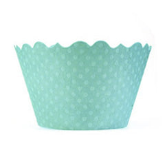 Tahitian Blue Cupcake Wrappers 12pcs