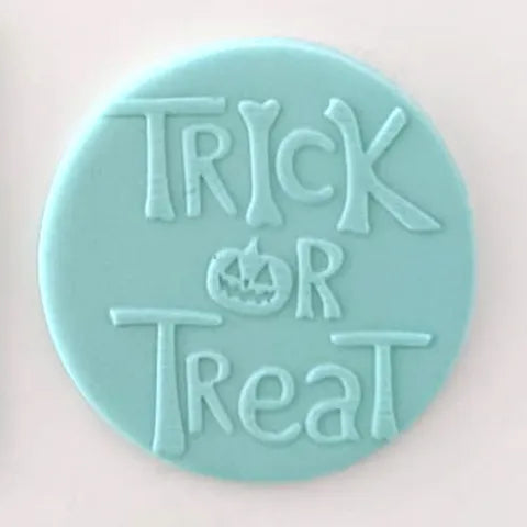 Cookie Debosser Stamp Halloween Trick or Treat